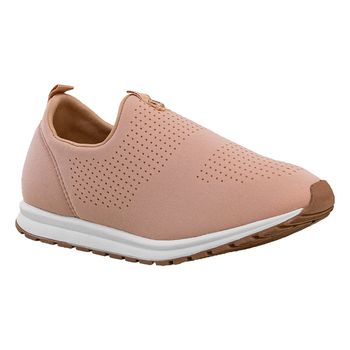 Tenis-Casual-Nude-Calce-Facil-Perfuros-|-Comfort-Tamanho--33---Cor--NUDE-0